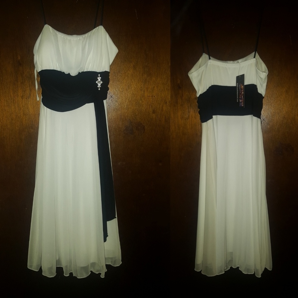 Black & White dress NWT Size L